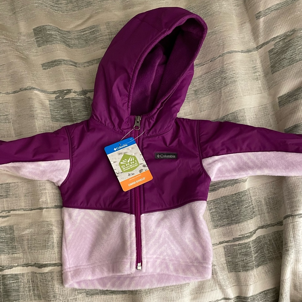 Columbia Steens Mt Overlay Hoodie 6-12 Months